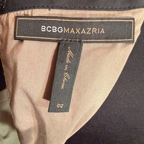 BCBGMaxAzria Brown Ruffled Mini Dress - Picture 6 of 7